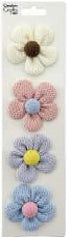 Craft Flower | 4pc | Mix Color
