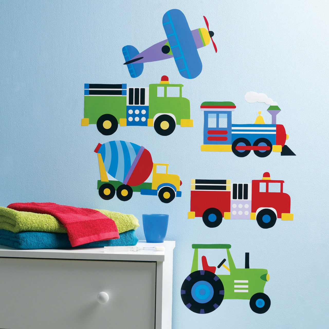 OLIVE KIDS_x0099_ TRAINS, PLANES & TTRUCKS VINYL DECALS