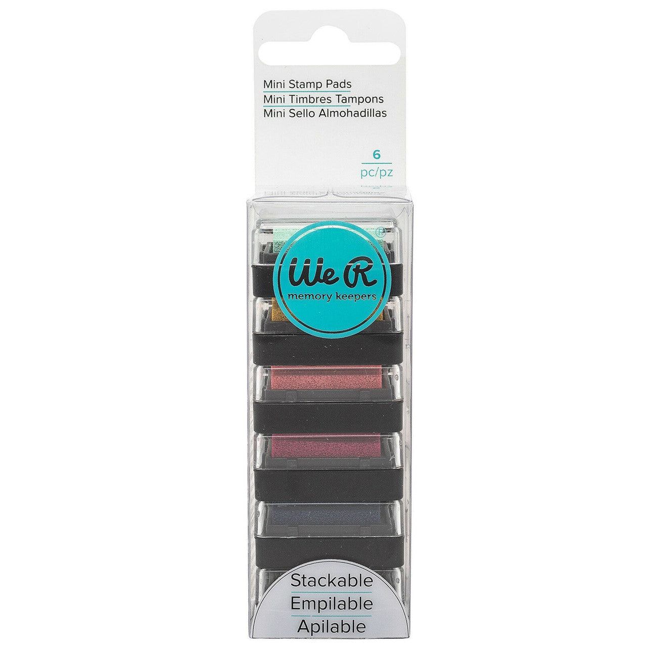 MINI INK PADS 6PCS