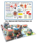 MODELO MAQUETAS CIUDAD METROPOLITANA 3/4