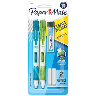 Paper Mate Clear Point Mechanical Pencil Set 0.9 mm 5 PCS