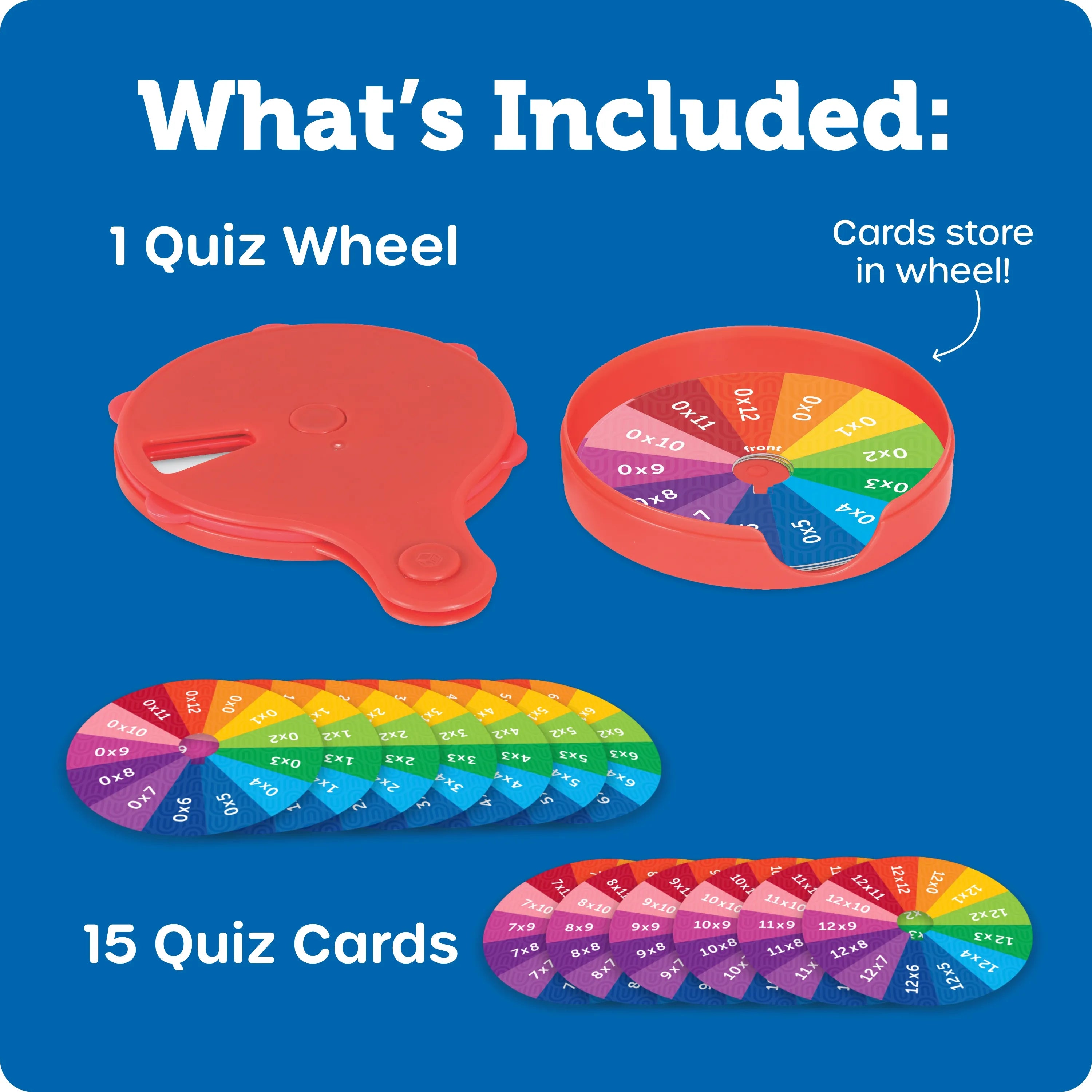 Skillbuilders Mulitplication Quiz Wheel