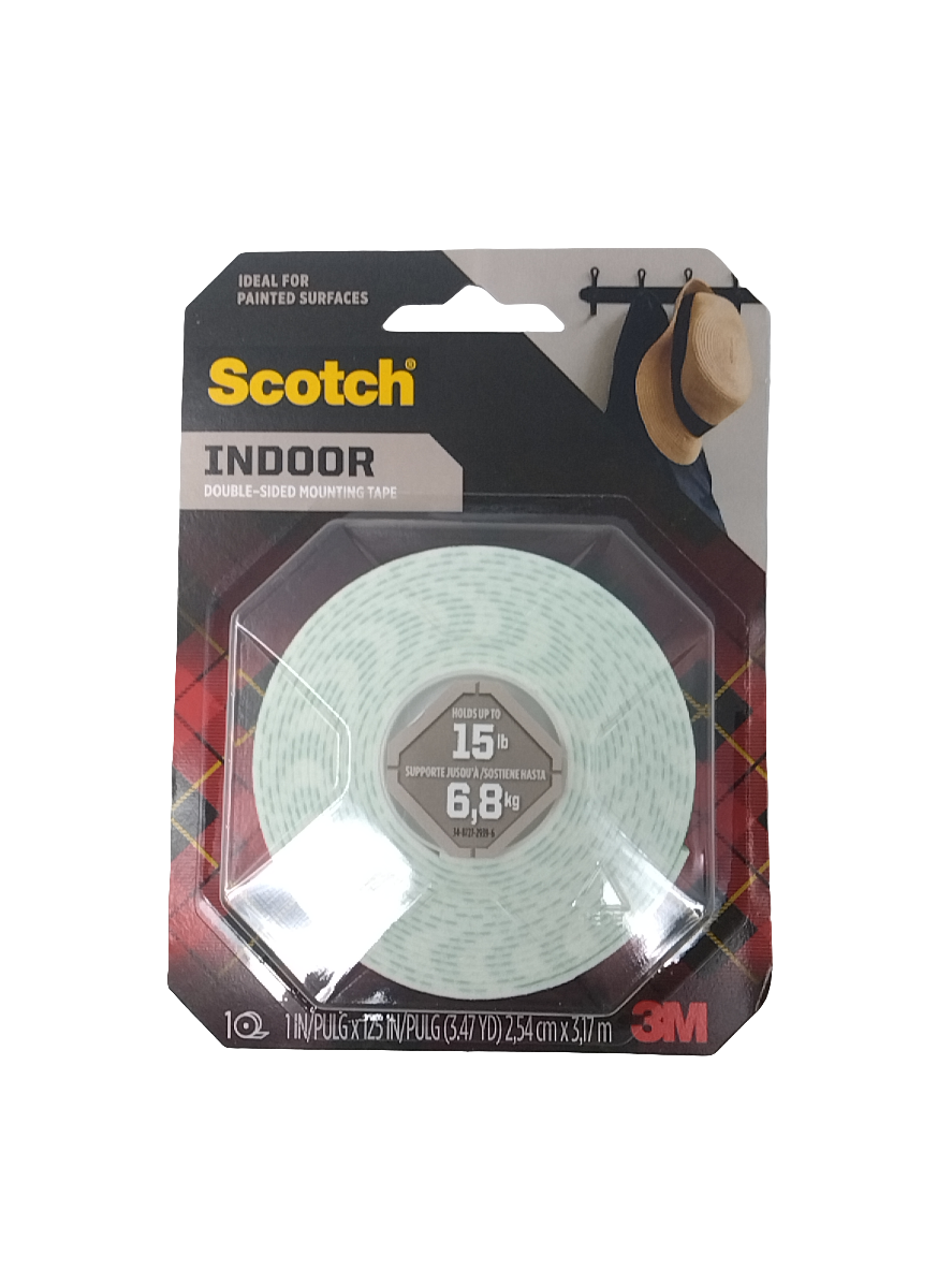 3m Permanet Mounting Tape | 1 in x 125in