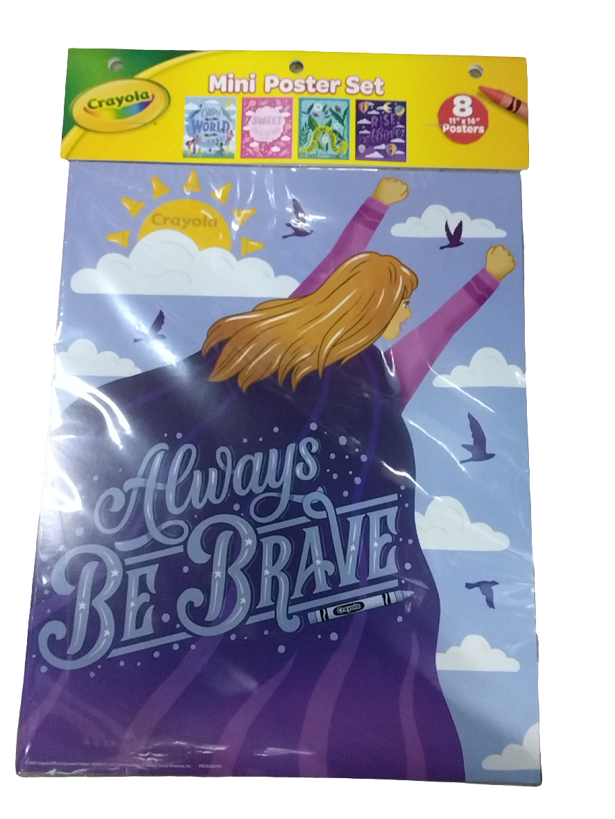 CRAYOLA® COLORS OF KINDNESS MINI POSTER SET