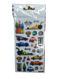 PUFFY STICKER- RACING CAR