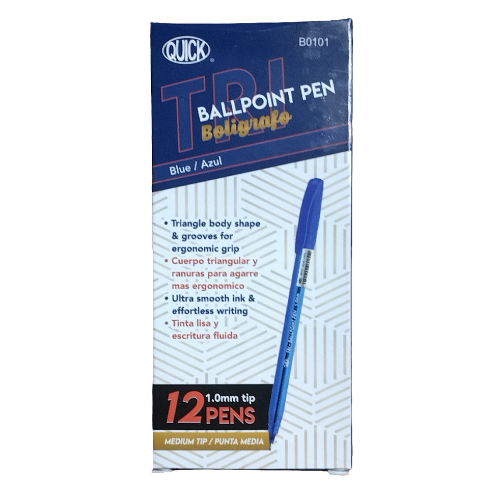 Ballpoint Pen Azul| 1.0mm tip