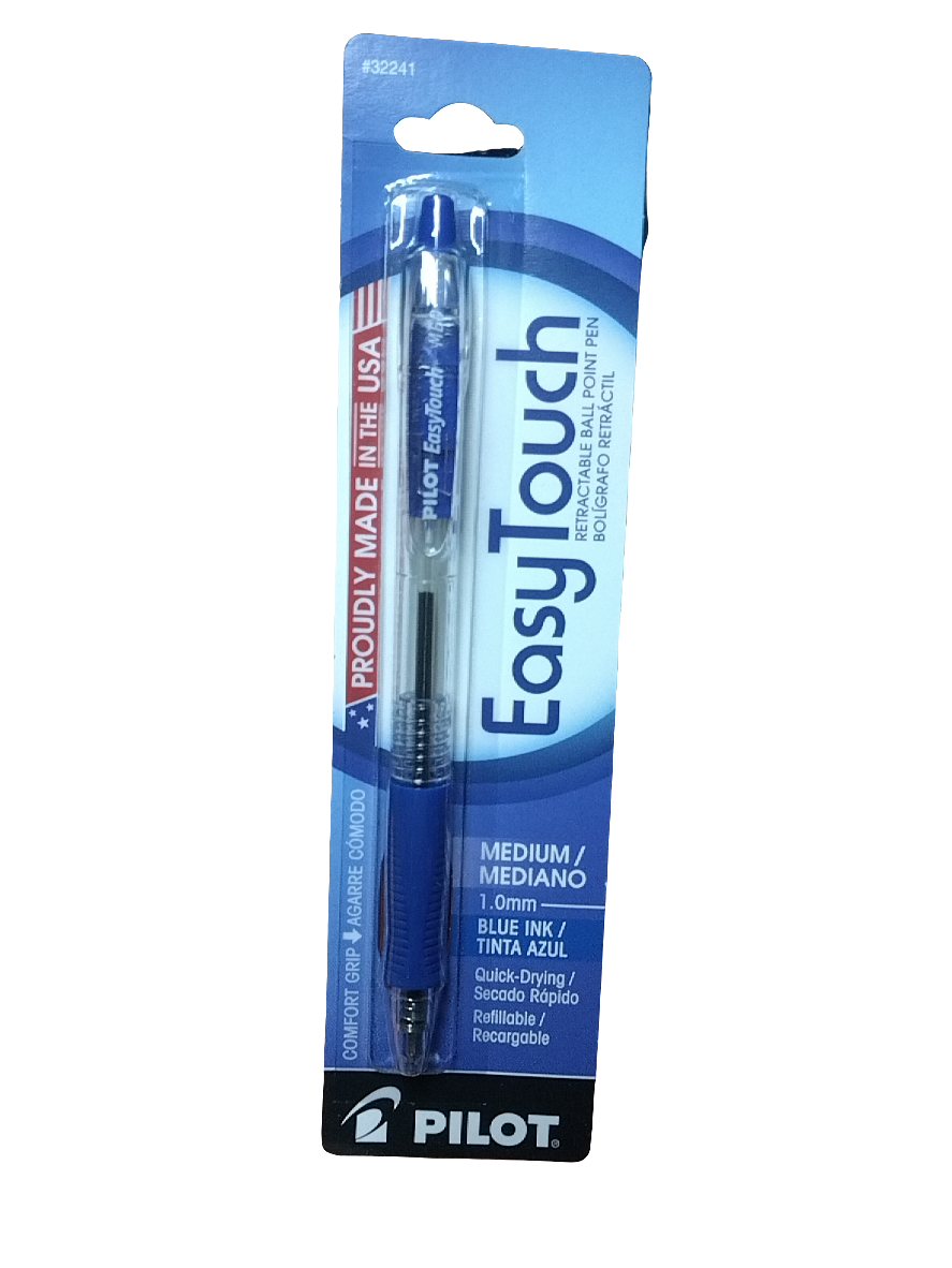 EASYTOUCH RETRACTABLE MEDIUM BLUE