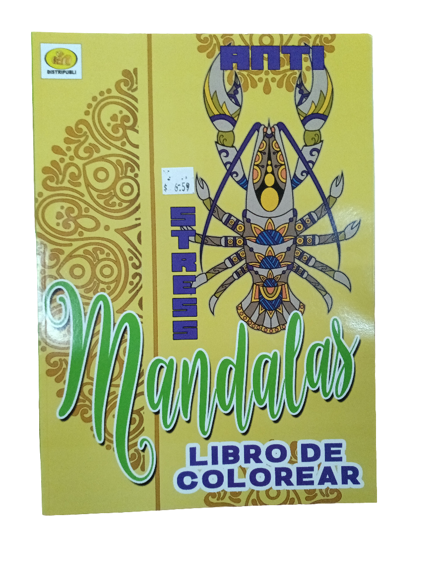 LIBRO DE MANDALAS 96 PAGINAS 5107