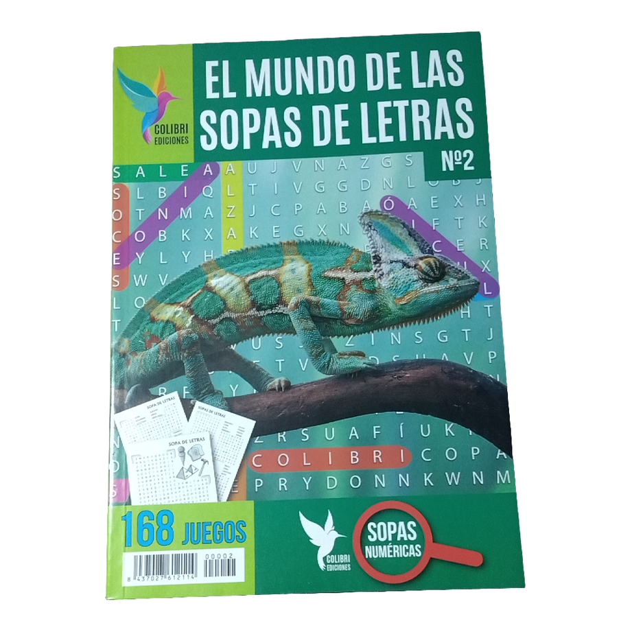 168 SOPAS DE LETRAS