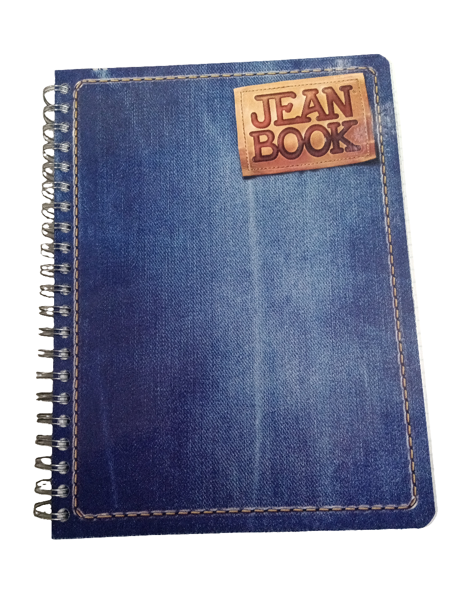 Libreta Jean Book 5 Div GDE Argolla 360 pg