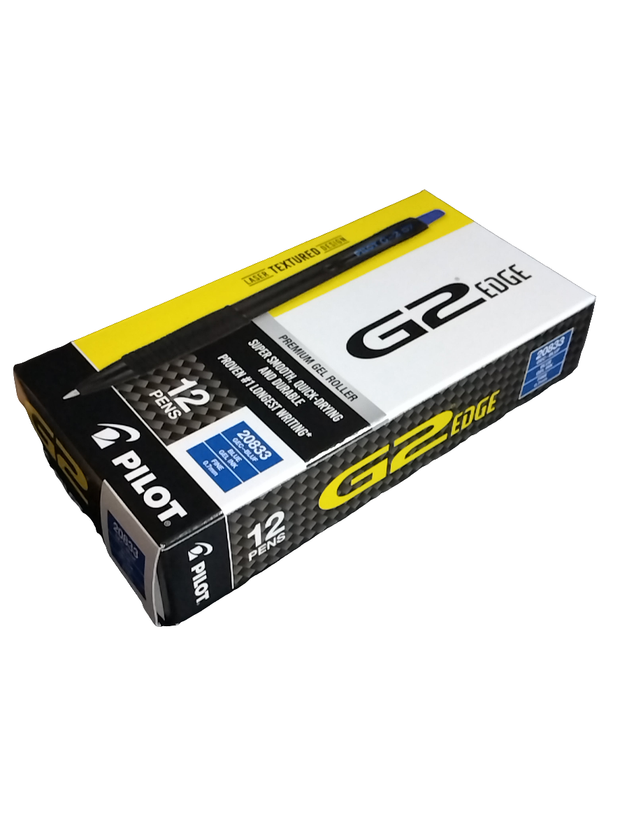 G2 0.7 Edge Blue Ink/ Blk Barrel