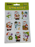 36CT GNT STKR CMAS SNOWM/SANTA