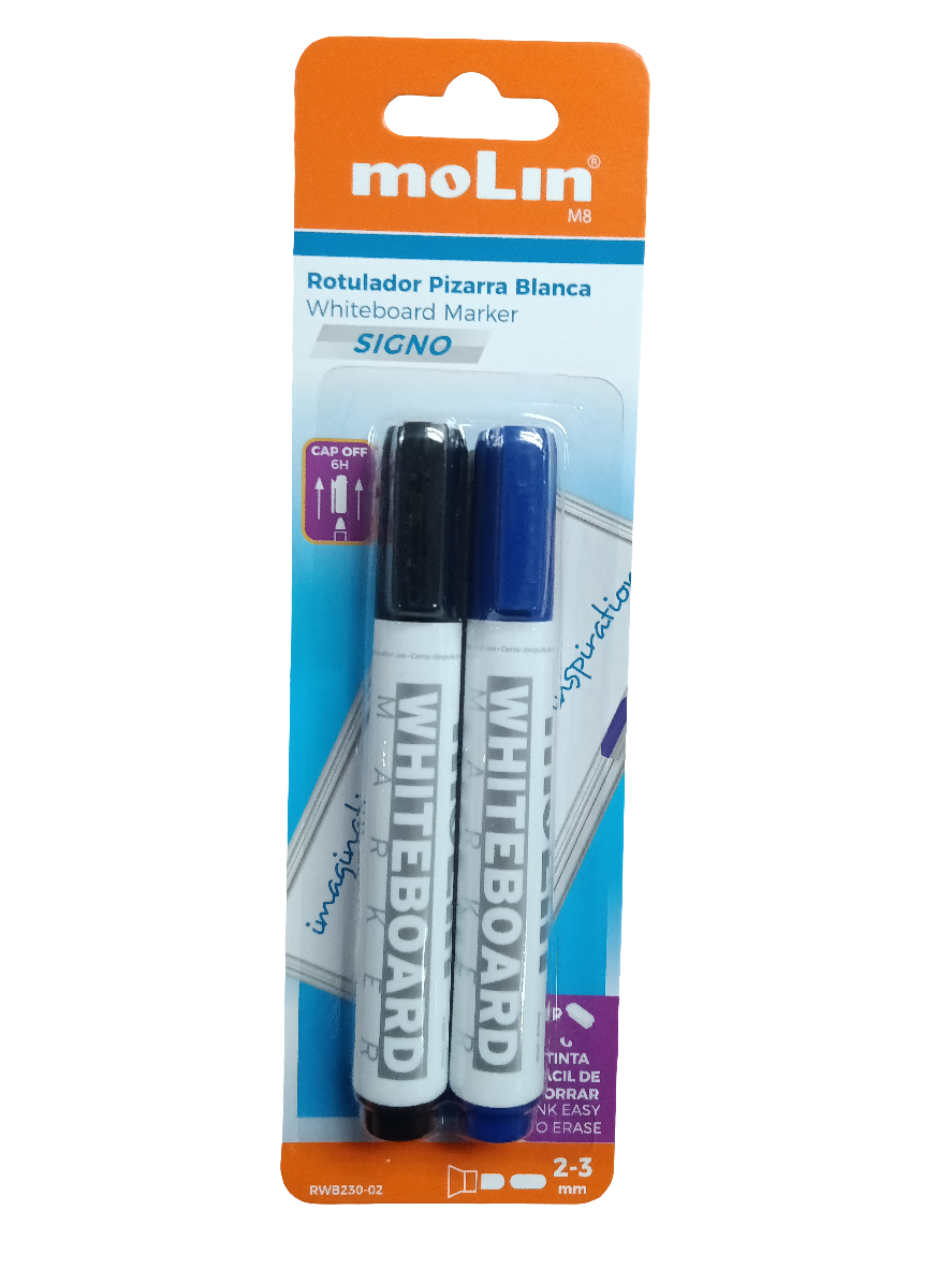 ROTULADOR PARA PIZARRA, BLISTER DE 2