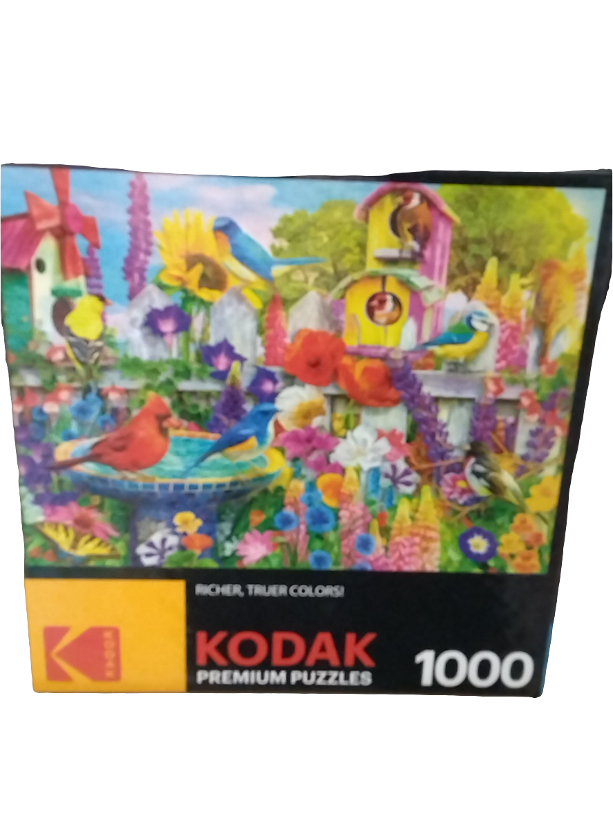 BIRD BATH PREMIUM PUZZLE 1000
