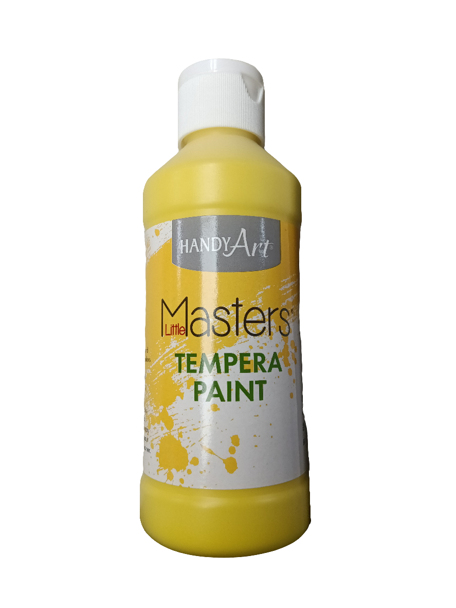 TEMPERA PAINT YELLOW 8 ONZ