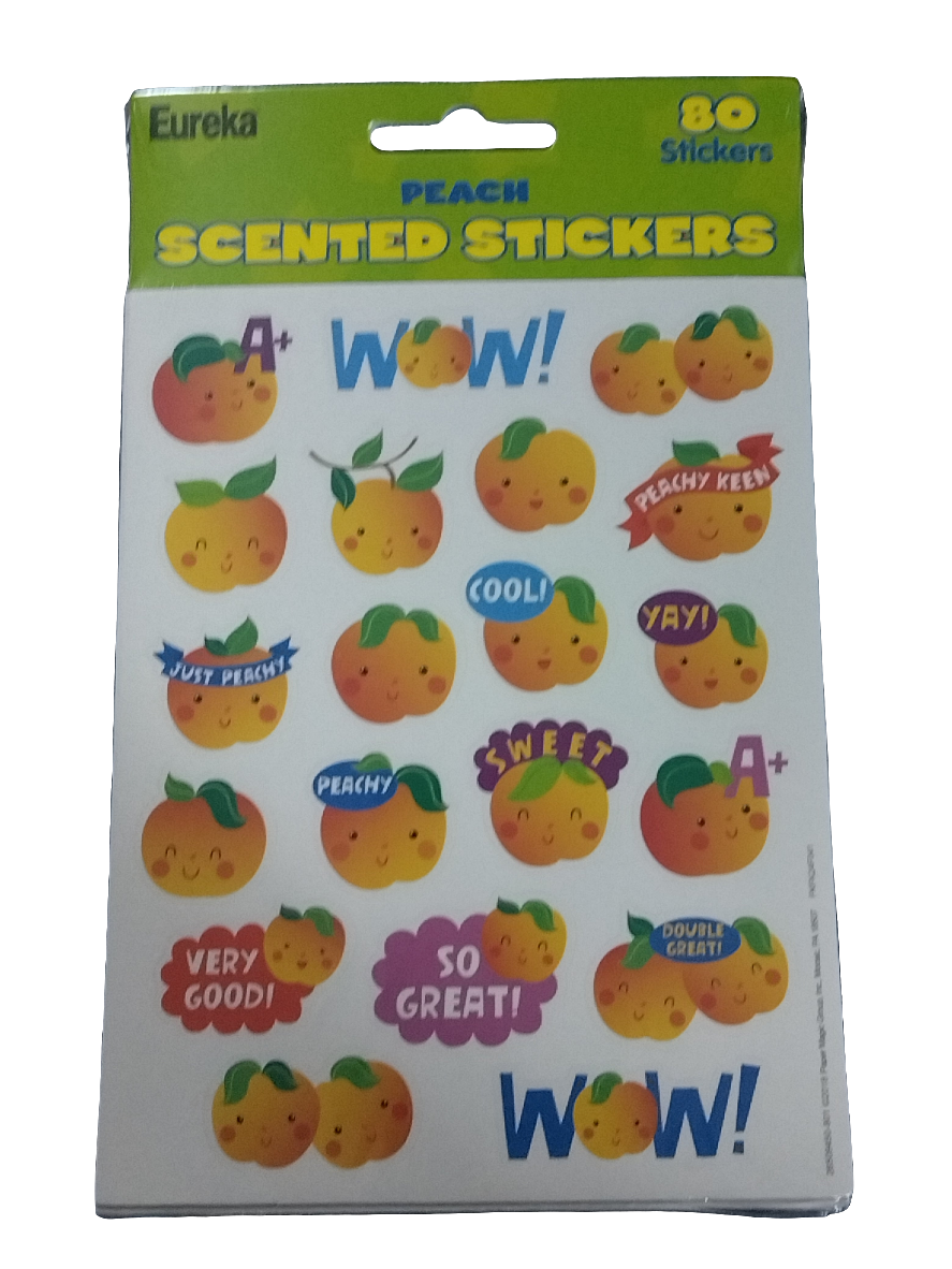 SCENT STKR PEACH