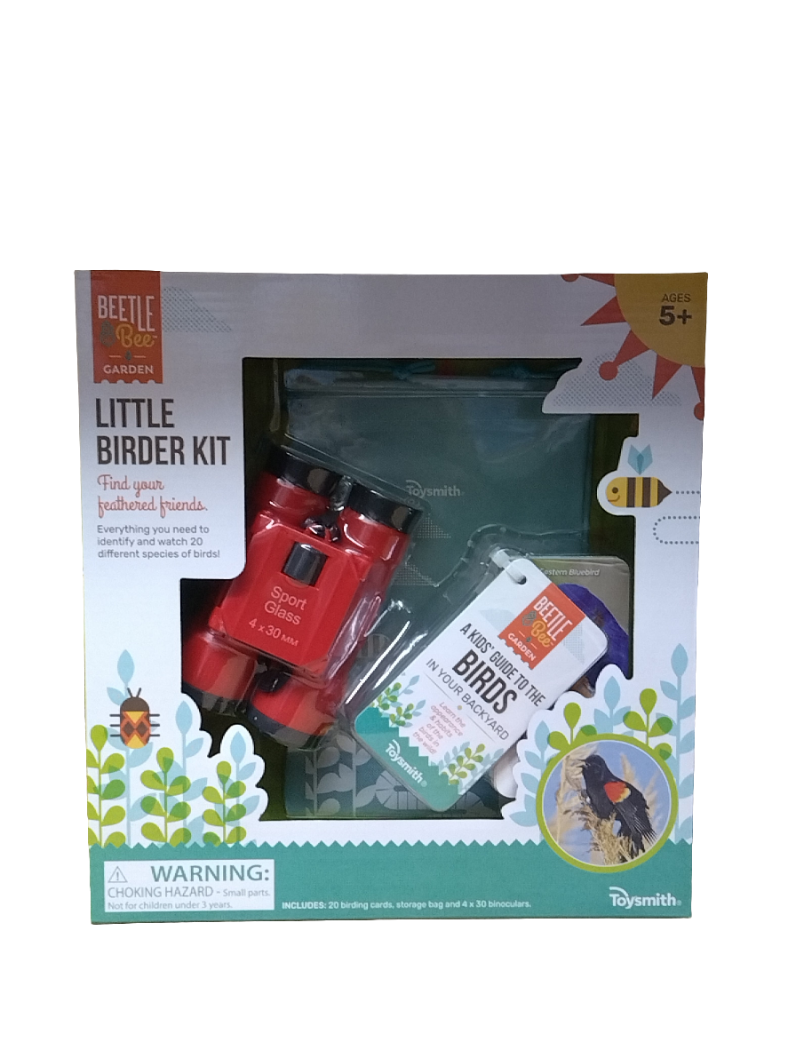 BEETLE & BEE GARDEN LITTLE BIRDER SET 6PCS
