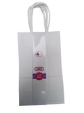 CRAFT BAG SMALL 13X8X21CM WHITE 4PC