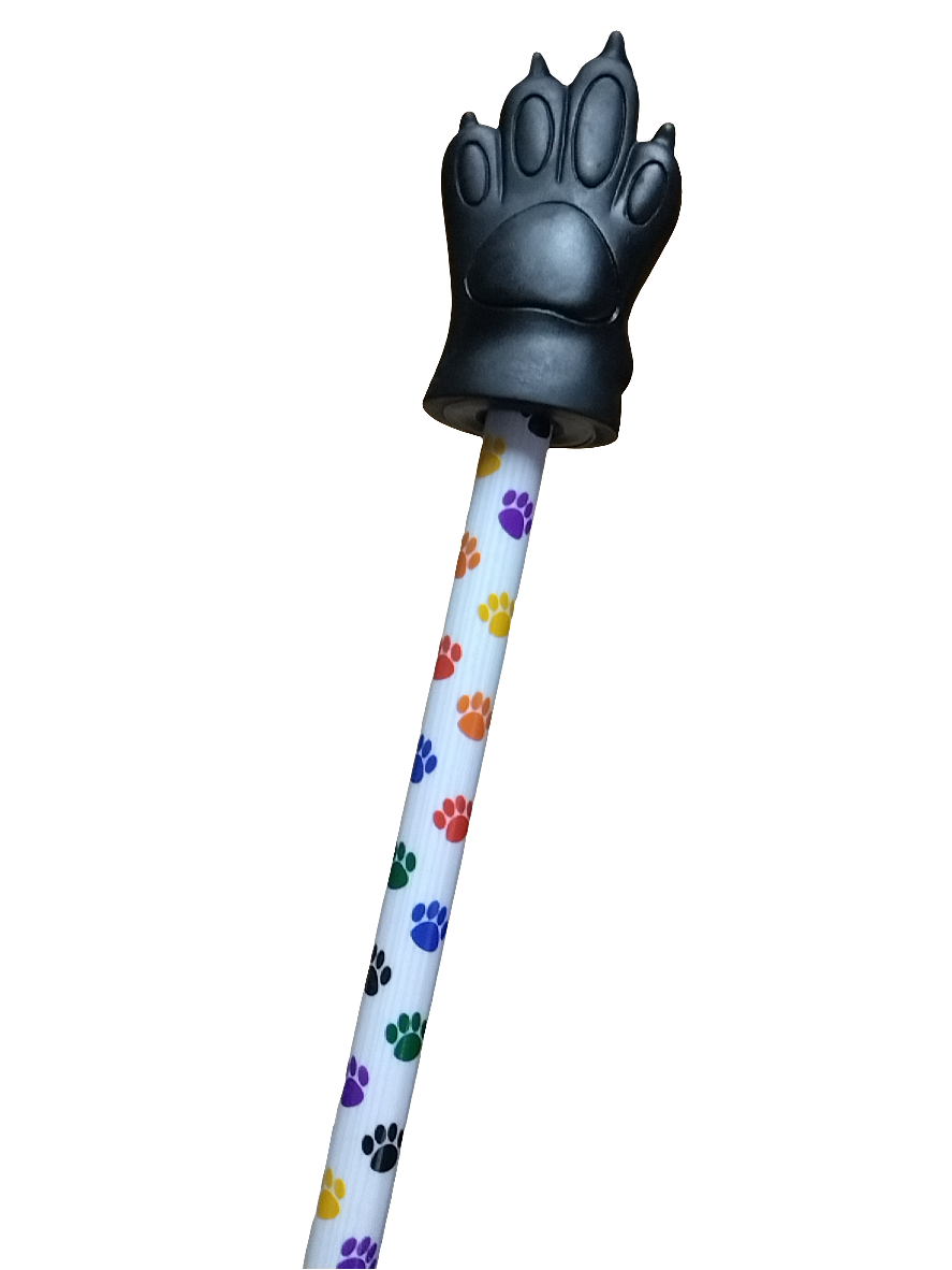 COLORFUL PAW PRINTS PAW POINTER