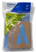 Reusable Stencil Kit | 4"