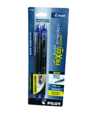 FriXion Point Synergy Clicker Blue Erasable Gel Ink 0.5 mm Extra Fine Pkg. 2