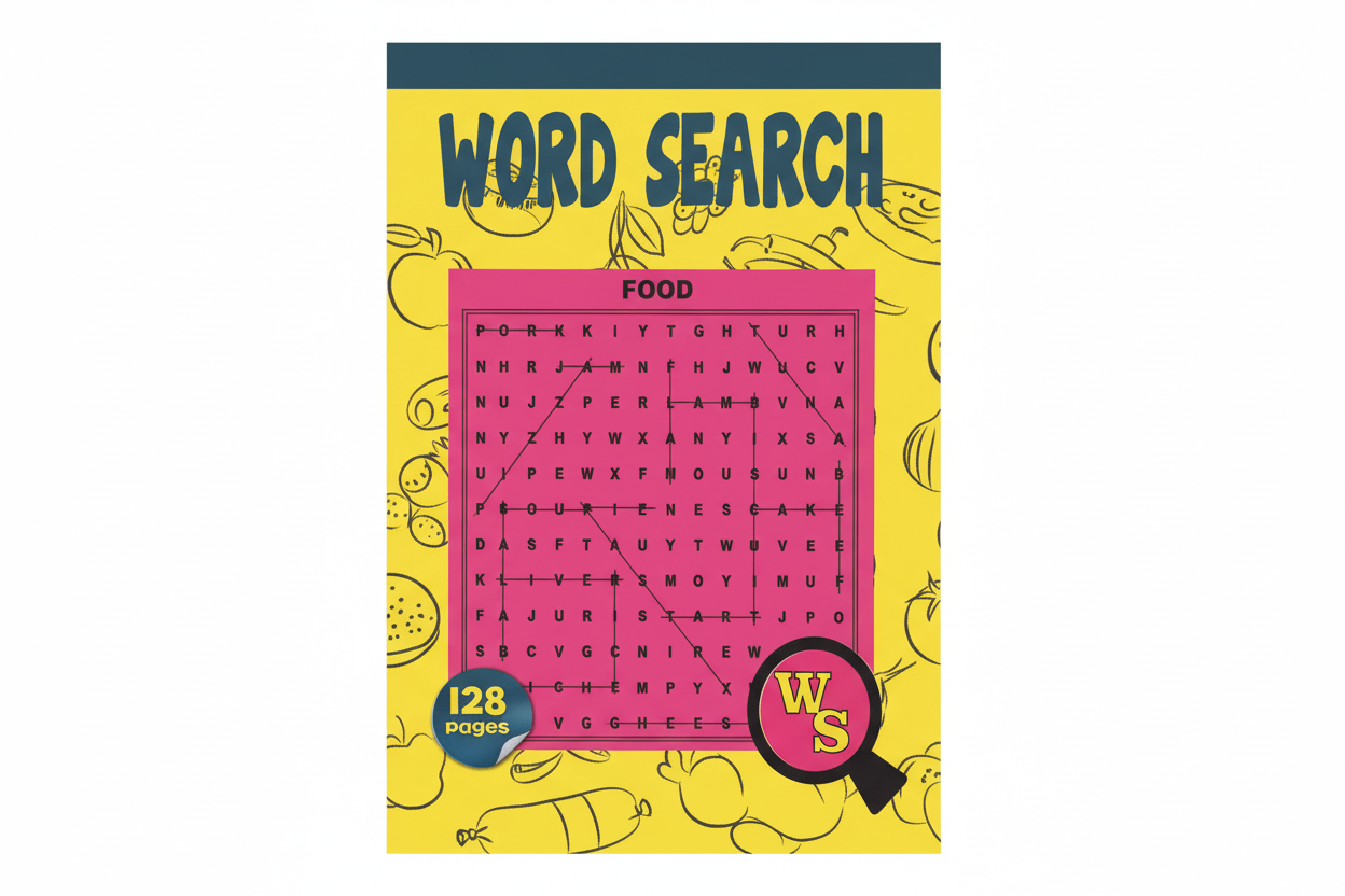 Pocket Size Word Search Book