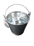 IRON FLORAL BUCKET 4.5X3.7