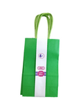 CRAFT BAG SMALL 13X8X21CM DARK GREEN 4P