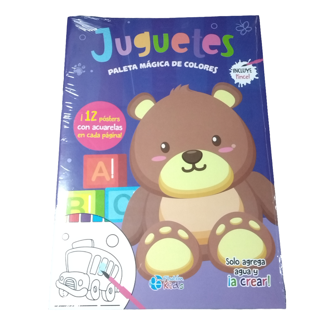 PALETA DE COLORES MAGICA - JUGUETES