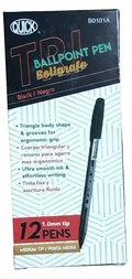 BallPoint Pen | Negro |12 pens | 1.0 mm