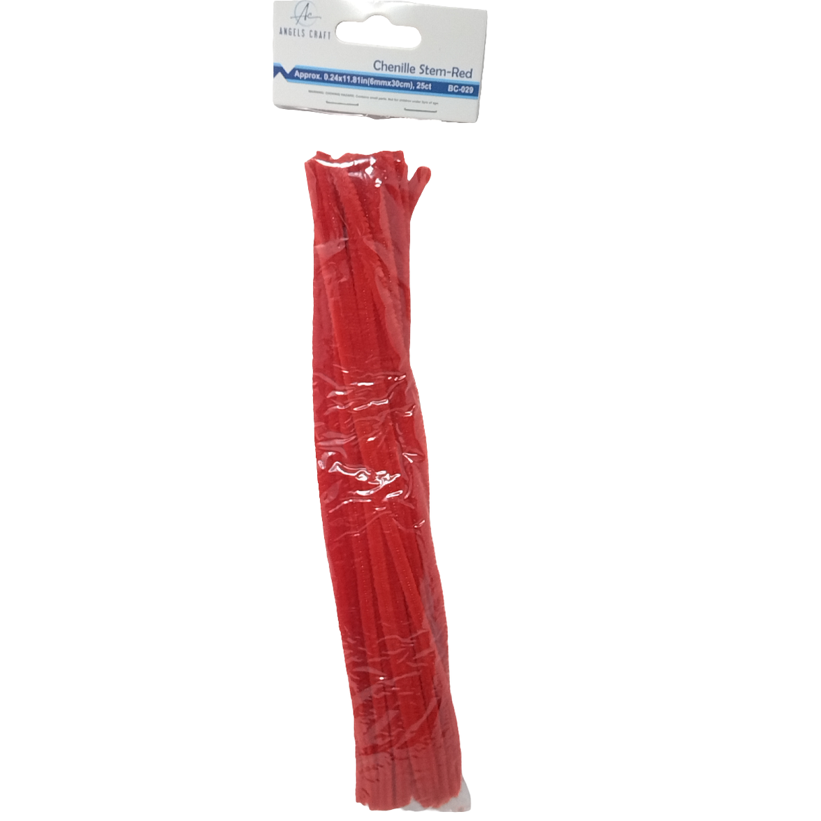 Chenille Stem Red
