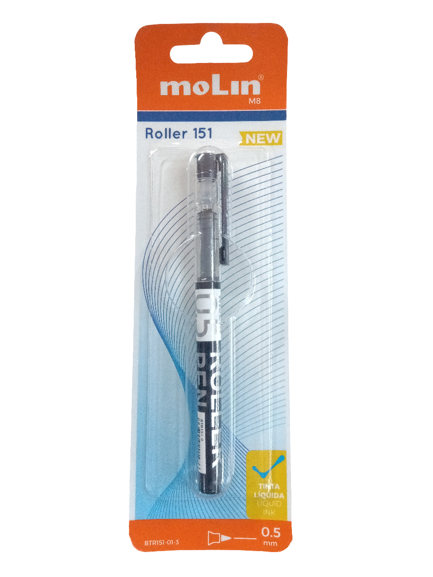 BOLIGRAFO ROLLER 1CS. NEGRO