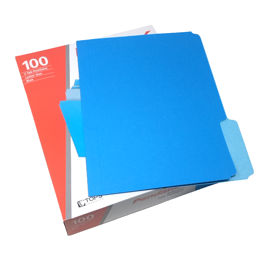 Folder Interiol | Letter | Blue | Box/100