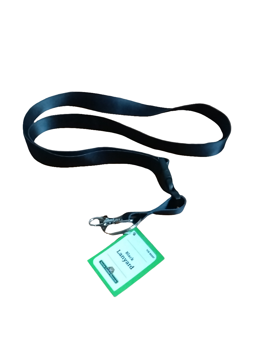 BLACK LANYARD