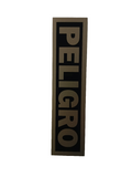 CA LETRERO "PELIGRO" 2"X8"
