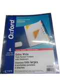 OX REPORT COVER EXTRA WIDE BLUE (PQ.4)
