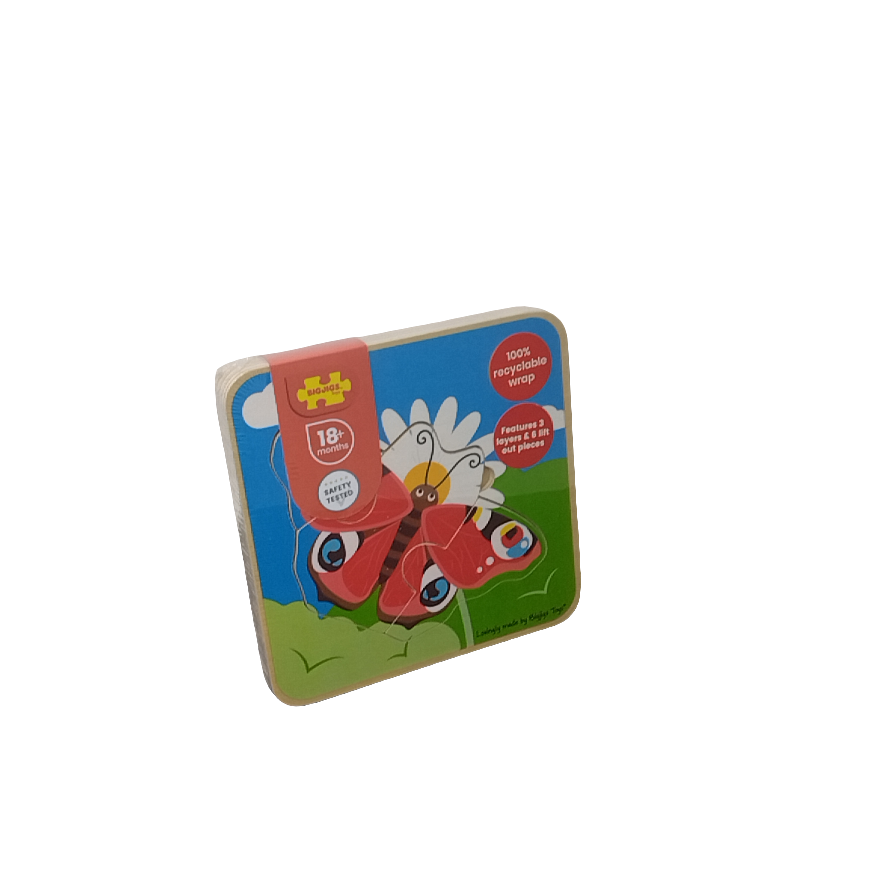 LIFECYCLE LAYER PUZZLE BUTTERFLY