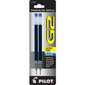 G2 Refills for Gel Ink Ultra Fine Point 0.38 mm Blue Ink Pkg. 2