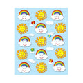Suns & Rainbows Shape Stickers |  90 stickers