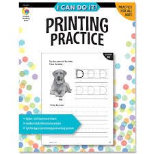 I CAN DO IT! PRINTING PRACTICE ALL AGES