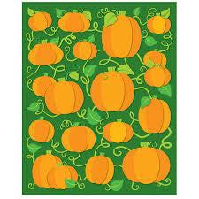 Pumpkins Shape Stickers |  96 stickers