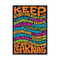 KEEP ... LEARNING ARGUS POSTER