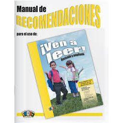 MAN. RECOMENDACIONES VEN A LEER!