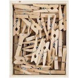 WOOD CLIP 1''