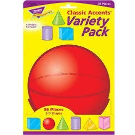 3-D SHAPES ACCENTS