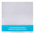 ACETATE PAPER CLEAR 12X12 12PCS