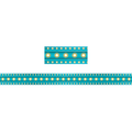 LIGHT BLUE MARQUEE STRAIGHT BORDER