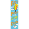 GROWTH MINDSET PREDICT YOUR FUTURE VERTICAL BANNER