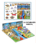 MODELO MAQUETA CONTAMINACION AMBIENTAL