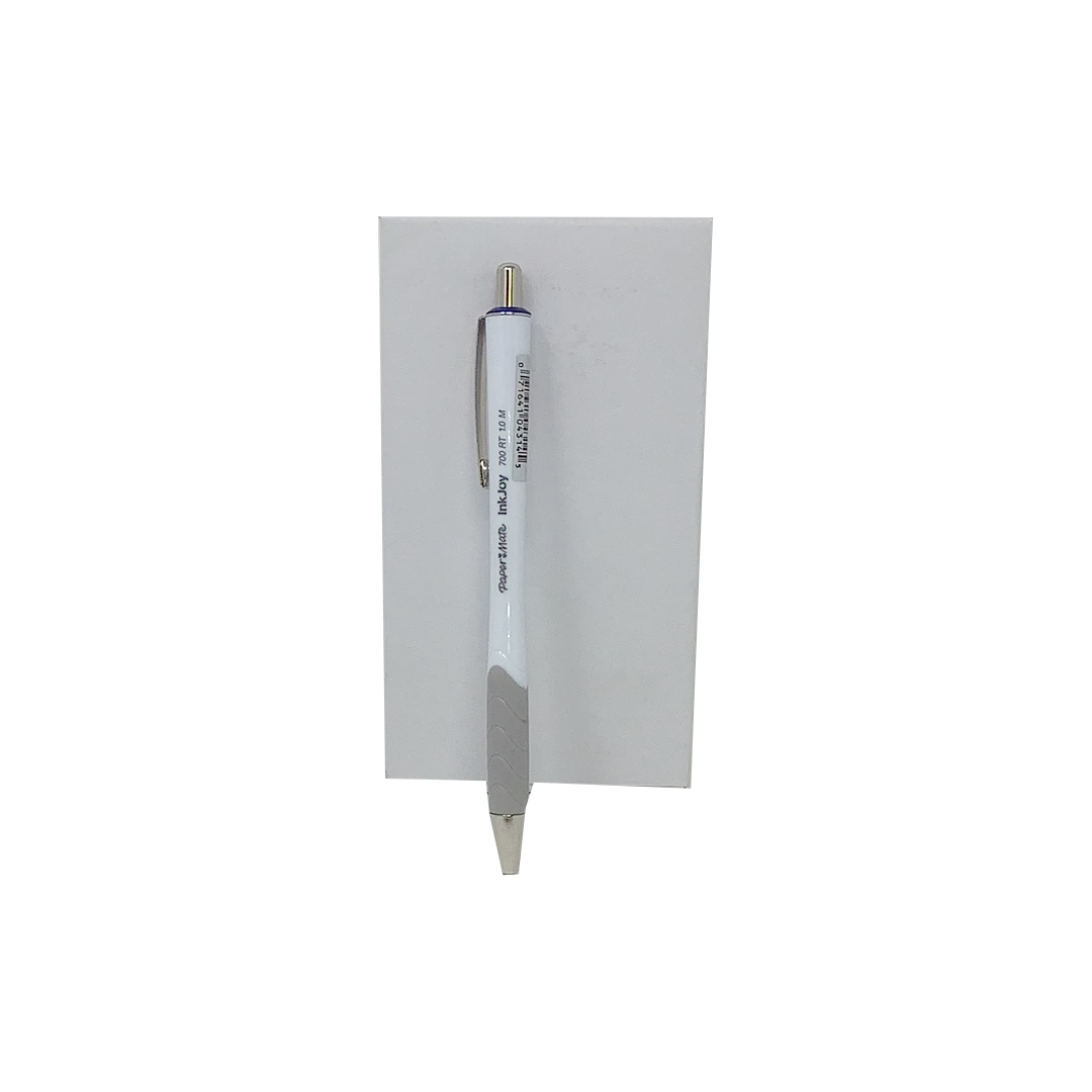 INKJOY 700 RT MED 1.0MM WHITE INK BLACK CJ.12